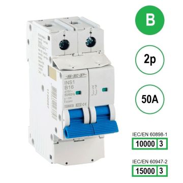 Schotman Elektro B.V. - SEP INS1-2B50 - 10/15kA