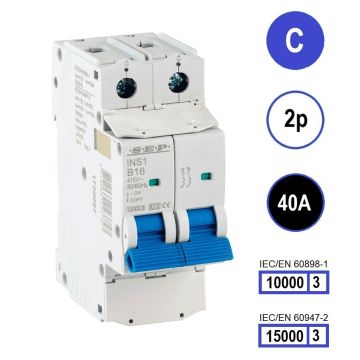 Schotman Elektro B.V. - SEP INS1-2C40 - 10/15kA