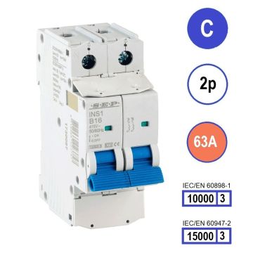 Schotman Elektro B.V. - SEP INS1-2C63 - 10/15kA
