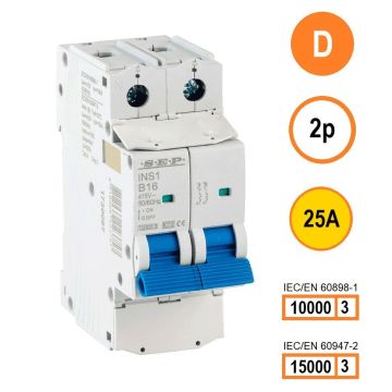 Schotman Elektro B.V. - SEP INS1-2D25 - 10/15kA