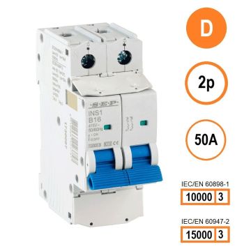 Schotman Elektro B.V. - SEP INS1-2D50 - 10/15kA