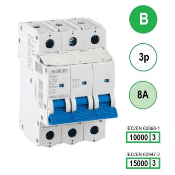 Schotman Elektro B.V. - SEP INS1-3B08 - 10/15kA