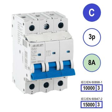 Schotman Elektro B.V. - SEP INS1-3C08 - 10/15kA