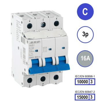 Schotman Elektro B.V. - SEP INS1-3C16 - 10/15kA