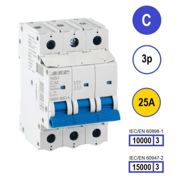 Schotman Elektro B.V. - SEP INS1-3C25 - 10/15kA