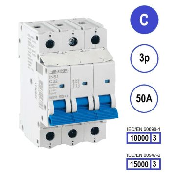 Schotman Elektro B.V. - SEP INS1-3C50 - 10/15kA