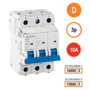 Schotman Elektro B.V. - SEP INS1-3D10 - 10/15kA