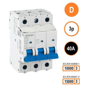 Schotman Elektro B.V. - SEP INS1-3D40 - 10/15kA