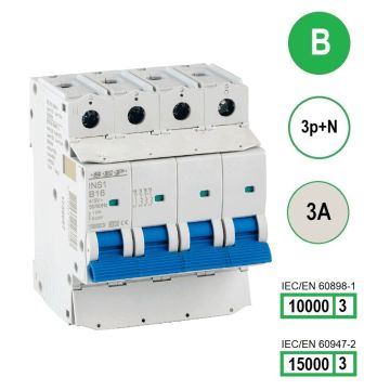 Schotman Elektro B.V. - SEP INS1-3NB03 - 10/15kA