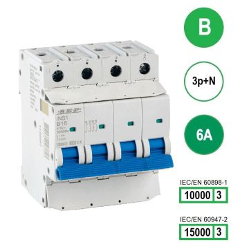 Schotman Elektro B.V. - SEP INS1-3NB06 - 10/15kA