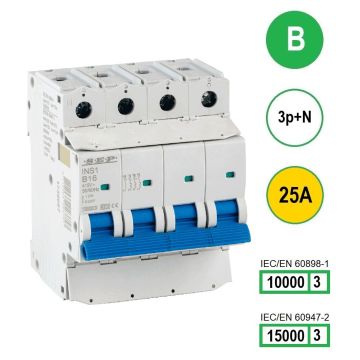 Schotman Elektro B.V. - SEP INS1-3NB25 - 10/15kA