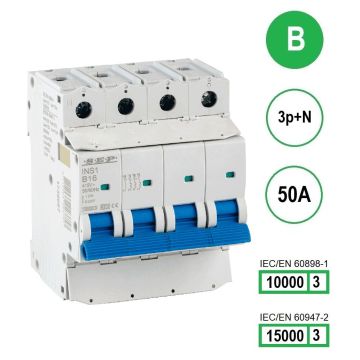 Schotman Elektro B.V. - SEP INS1-3NB50 - 10/15kA
