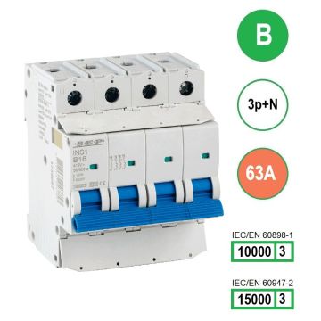 Schotman Elektro B.V. - SEP INS1-3NB63 - 10/15kA