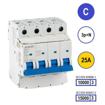 Schotman Elektro B.V. - SEP INS1-3NC25 - 10/15kA
