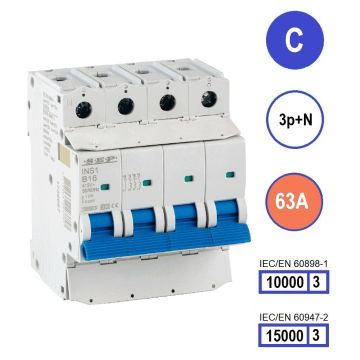 Schotman Elektro B.V. - SEP INS1-3NC63 - 10/15kA