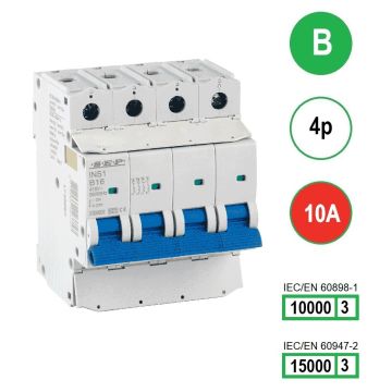 Schotman Elektro B.V. - SEP INS1-4B10 - 10/15kA