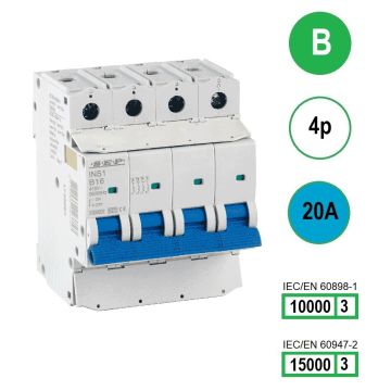 Schotman Elektro B.V. - SEP INS1-4B20 - 10/15kA