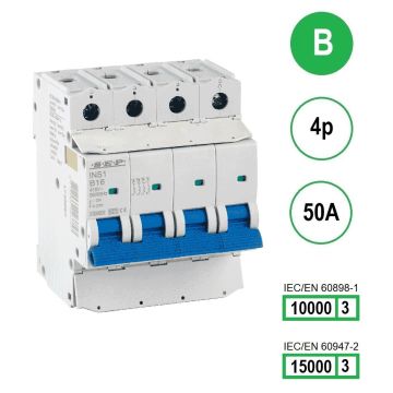 Schotman Elektro B.V. - SEP INS1-4B50 - 10/15kA