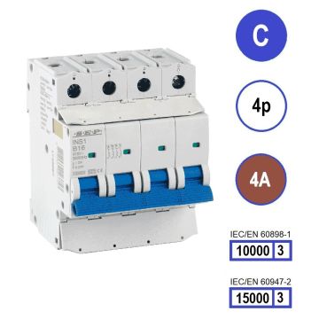 Schotman Elektro B.V. - SEP INS1-4C04 - 10/15kA