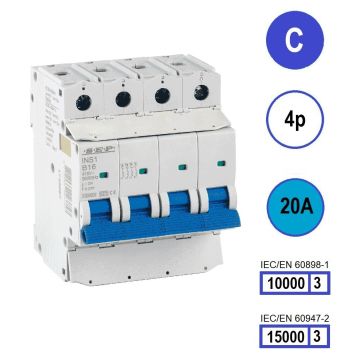 Schotman Elektro B.V. - SEP INS1-4C20 - 10/15kA