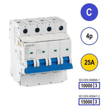 Schotman Elektro B.V. - SEP INS1-4C25 - 10/15kA