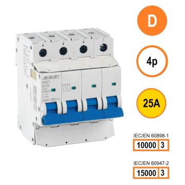 Schotman Elektro B.V. - SEP INS1-4D25 - 10/15kA