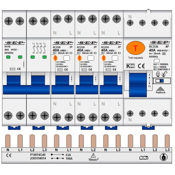 SEP P14014G40 - combinatie rail