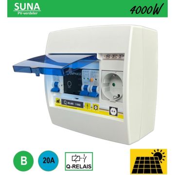 Schotman Elektro B.V. - PV verdeler met Q-relais – 1xWCD