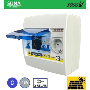  Schotman Elektro B.V. - PV verdeler met Q-relais – 1xWCD