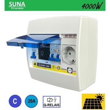  Schotman Elektro B.V. - PV verdeler met Q-relais – 1xWCD