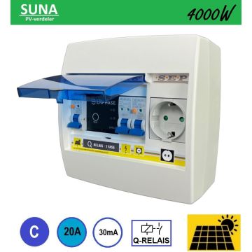  Schotman Elektro B.V. - PV verdeler met Q-relais – 1xWCD