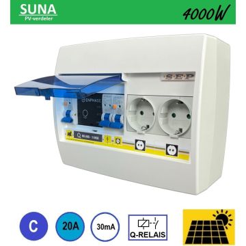  Schotman Elektro B.V. - PV verdeler met Q-relais – 2xWCD