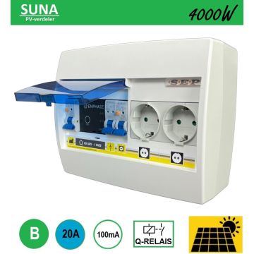 Schotman Elektro B.V. - PV verdeler met Q-relais – 2xWCD