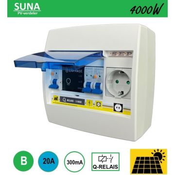 Schotman Elektro B.V. - PV verdeler met Q-relais – 1xWCD