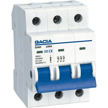 GACIA SD60-380 lastschak 3p 80A