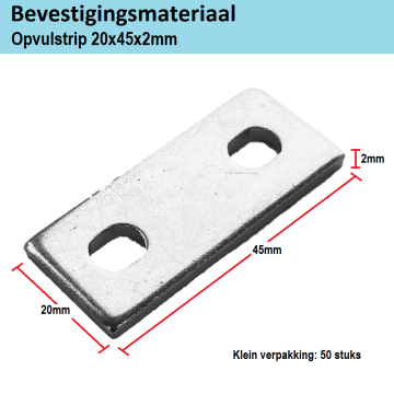 Schotman Elektro B.V. - SEP BST-OM6 opvulstrip koppelstrip