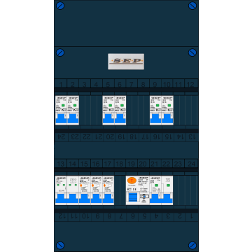 Schotman Elektro B.V. – SEP NOVA – 3x ALS 2p, 1x ALS 4p, 6x INS, 1x INS 4p