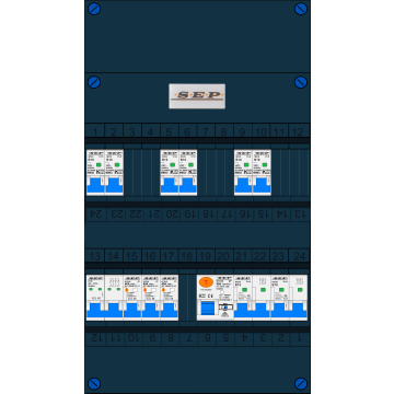 Schotman Elektro B.V. – SEP NOVA – 3x ALS 2p, 1x ALS 4p, 6x INS, 2x INS 4p