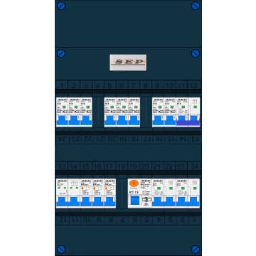 Schotman Elektro B.V. – SEP NOVA – 3x ALS 2p, 1x ALS 4p, 8x INS, 2x INS 4p, kookgroep