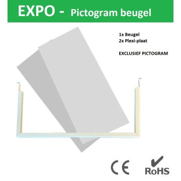 Schotman Elektro - Bevestigingsbeugel hangend pictogram