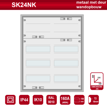 Schotman Elektro B.V. - SEP PRO SK24NK - 72 modulen met klemmenveld