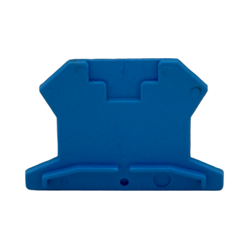SEP SRK-1.5/2.5 rijgklem eindplaat blauw