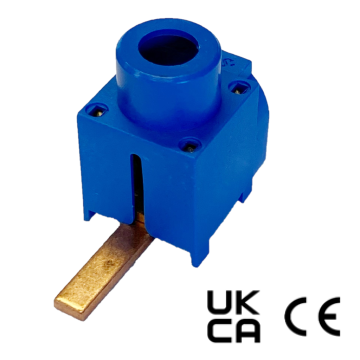 Schotman Elektro B.V. - SEP SPR-B5015 aansluitklem 1x50mm2, pin, blauw