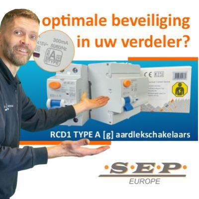 Optimale beveiliging met Type A [g] aardlekschakelaars